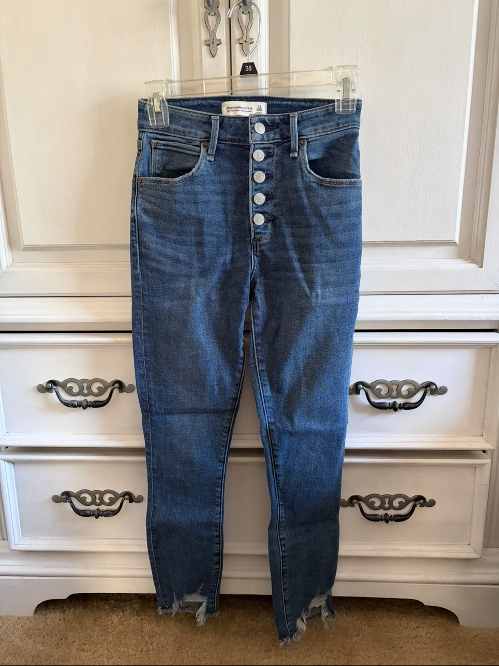 Abercrombie & fitch super skinny ankle jean